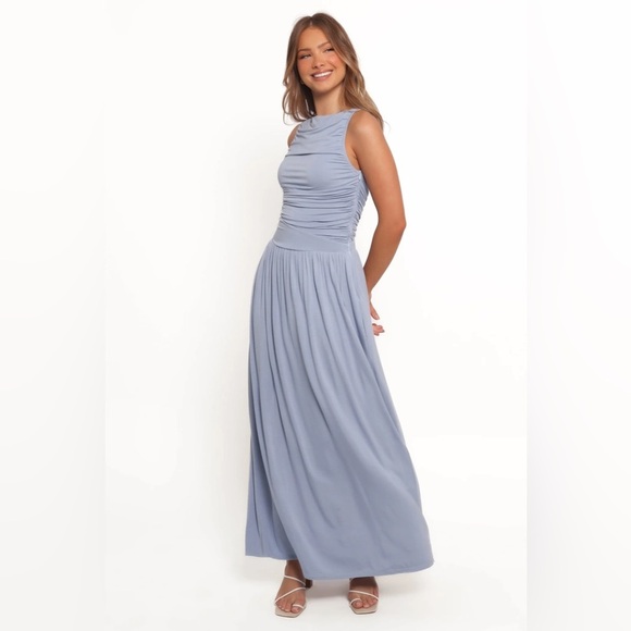 ✨ Petal & Pup Blue Shirley Maxi Dress – Size Small ✨ - Picture 1 of 11